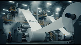 How Kleenex Tissues Are Made 🧻 Inside the Tissue Paper Factory (Full Process)