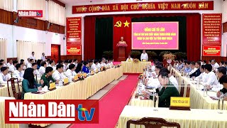 Tổng Bí thư Tô Lâm làm việc với Ban Thường vụ Tỉnh ủy Ninh Thuận