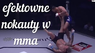 EFEKTOWNE NOKAUTY W MMA #1