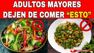 ¡7 VERDURAS que los ADULTOS MAYORES NUNCA DEBERÍAN COMER! (¡RIESGOS PARA LA SALUD!)