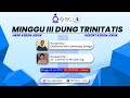 Ibadah Minggu III Dung Trinitatis HKBP Kebon Jeruk | Minggu, 16 Juni 2024 Pkl. 10.00 WIB