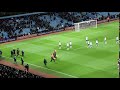 Man Utd players and Ref getting boos after the game | Aston Villa vs Man Utd | Villa Park