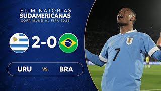 URUGUAY vs. BRASIL [2-0] | RESUMEN | ELIMINATORIAS SUDAMERICANAS | FECHA 4