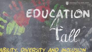 Education for All:  Disability, Diversity and Inclusion
