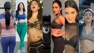 Shruthi Haasan Hot boobs navel andthighs complications in Slow Motion Edit. @CelebrityBuzz-ry6yu