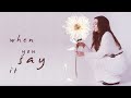 Sophia Fracassi - Say It (Official Lyric Video)