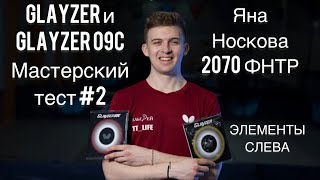 Тест Glayzer №2 с Топ-3 Девушкой России Яной Носковой! Топс, Подрезка, Удар, Подставка Слева #enjoy