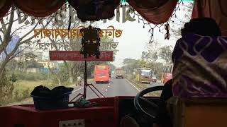 Anirban Super vs Surma Super || Hino 173 vs Tata 1512 || Bus race || Buses of Chandpur