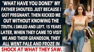 My Dad Threw me Out Over a Secret, 15 years later, They Came to My Door and...