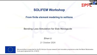 From FEM to Solitons part 1.4: Bending Loss FEM Simulation for Slab Waveguide