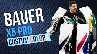 Bauer X5 Pro Gear in new Custom Colors