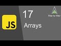 JavaScript Beginners Tutorial 17 | Arrays