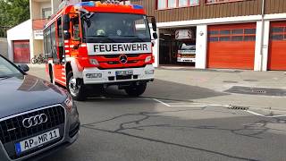 Feuerwehr Dettingen rückt aus zur Überlandhilfe