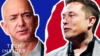 The Elon Musk-Jeff Bezos Feud, Explained