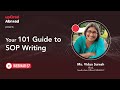 Your 101 Guide to SOP Writing || upGrad Abroad