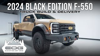 2024 Black Edition F-550 Custom Line-X Build \u0026 Delivery