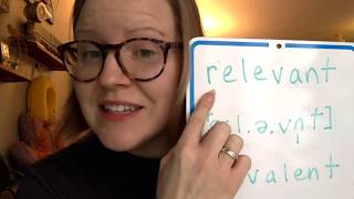 PNW Canadian English Pronunciation Tutorial: Relevant and Prevalent