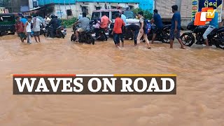 Heavy Rainfall Effect - Roads In Baliguda, Odisha Flooded | OTV News