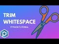 Python | Trim Whitespace From Strings with Strip Function