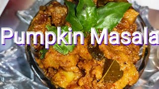 மஞ்சள் பூசணி மசாலா|how to make pumpkin masala recipe- Tamil |manjal poosani masala|parangikai masala