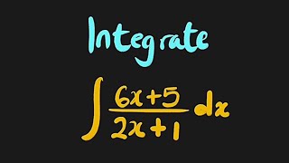 Integrating a Rational Function by U substitution
