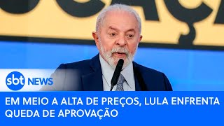 Em meio a alta de preços, Lula enfrenta queda de aprovação | SBT News