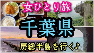 【千葉】女ひとり旅/房総半島/鋸山/黄金アジフライ/原岡桟橋/沖ノ島/