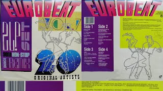 EUROBEAT - Volume 7 (90 Minute Non-Stop Dance Mix) 2LP 1989 Hi-NRG Italo Disco House Synth Dance 80s