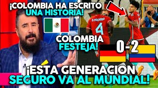 PRENSA MEXICANA SORPRENDIDA CON TRIUNFO DE COLOMBIA vs ALEMANIA 2-0 ¡GENERACION  HISTORICA!