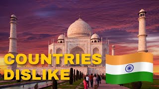 🇮🇳 Top 10 Countries that Dislike India | Includes Australia Portugal & Turkey | Yellowstats 🇮🇳