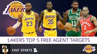 Lakers Rumors: Top 5 Free Agents The Lakers & LeBron James Will Realistically Target in 2019