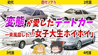 【ド変態】世の女性達を「とりこ」にしたデートカー！歴代ソアラをご紹介【ゆっくり解説】