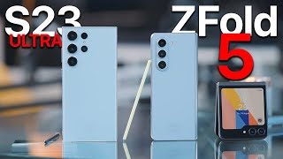 Samsung Galaxy Z Fold 5 vs S23 Ultra - The hardest decision!