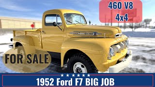 1952 Ford F7 (CUSTOM BUILD) 460 V8 *  4x4 **  FOR SALE ** #usa #ford #4x4