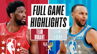 TEAM DURANT vs TEAM LEBRON | FULL GAME HIGHLIGHTS | 2022 NBA ALL-STAR