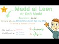 [14] Madd al Leen (Soft Madd)- Tajweed in English