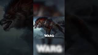 Wargs - The Wolfs of Norse Mythology - See U in History #shorts