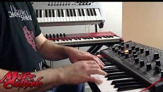 Wacky freeform synth jam, Part 2 of 5 – 12/10/2024 – Moog Grandmother, Moog DFAM, Nord Lead 4