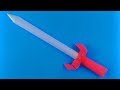 How to make a Paper Sword - Easy Ninja Sword Tutorial