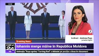 Klaus Iohannis merge miercuri la Chișinău. Șeful statului va discuta cu Maia Sandu