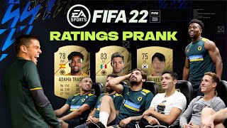 TEAM MEETING PRANK! | WOLVES PLAYERS REACT TO FIFA 22 RATINGS