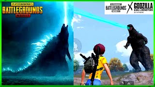 NEW MODE GODZILLA VS KONG X GAME FOR PEACE COLLABORATION || PUBG MOBILE GAMEPLAY