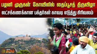 பழனி முருகன் கோவிலில் தைப்பூசத் திருவிழா.. | Thaipusam | palani temple | Thaipusam festival