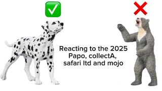 Reacting to the 2025 Papo, collectA, safari ltd and mojo