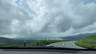 国道246号~明神峠~三国峠 厚木~山中湖 Driving to Yamanakako from Atsugi on the National Rte 246 \u0026 Pref road 147, 730