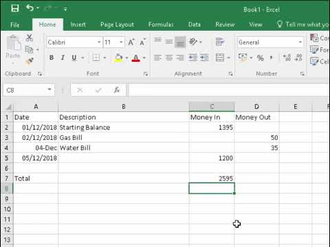 Income And Expense Excel Template