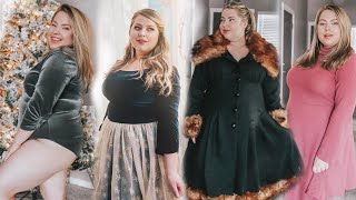 MODCLOTH Holiday Try On Haul | Plus Size Winter Fashion