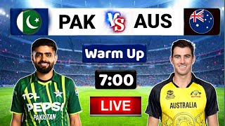 T20 World Cup 2024 • Pakistan Vs Australia Warm Up Match Live Today • Pak Vs Aus Live Match 2024