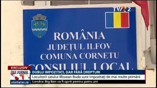 În satul Buda, Ilfov, localnicii sunt impozitaţi de mai multe primării