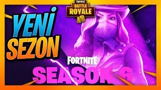 YENİ SEZON GELDİ ! FORTNITE BATTLE ROYALE - (KOSTÜMLER - YENİ HARİTA) # 6.Season